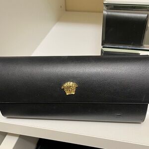 Versace Black and Gold Eyewear Case